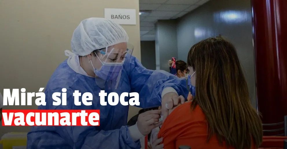 Mirá cuales son los nuevos grupos que se suman a la campaña de vacunación