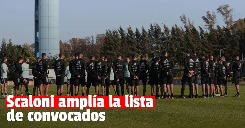 Ampliaron la lista de convocados para la Copa América