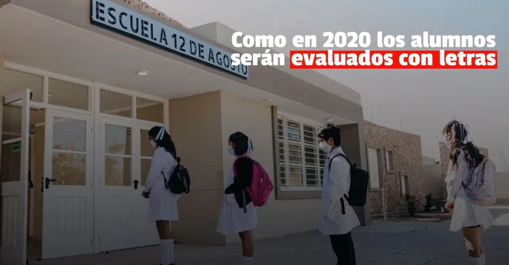 Vuelven las letras al boletín de notas de los estudiantes