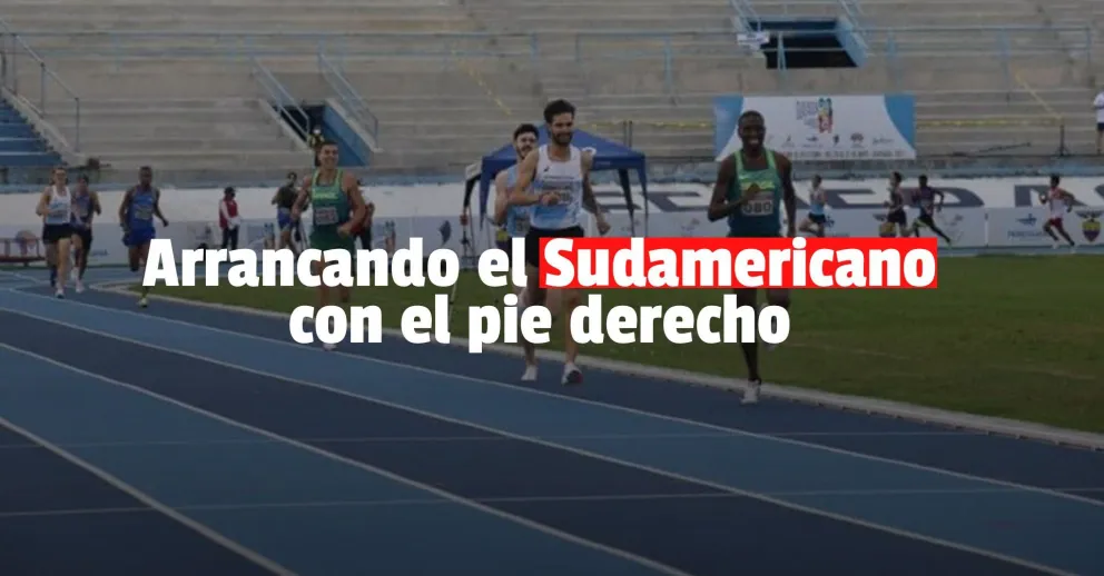 Argentina arrancó el Sudamericano de Atletismo con dos medallas