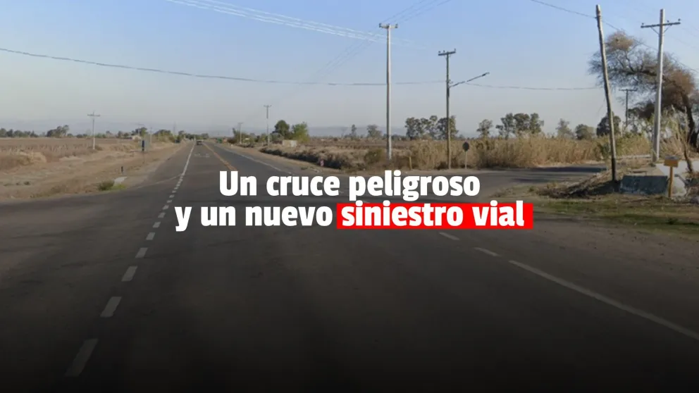 Una mujer terminó internada luego de chocar en la Ruta 20