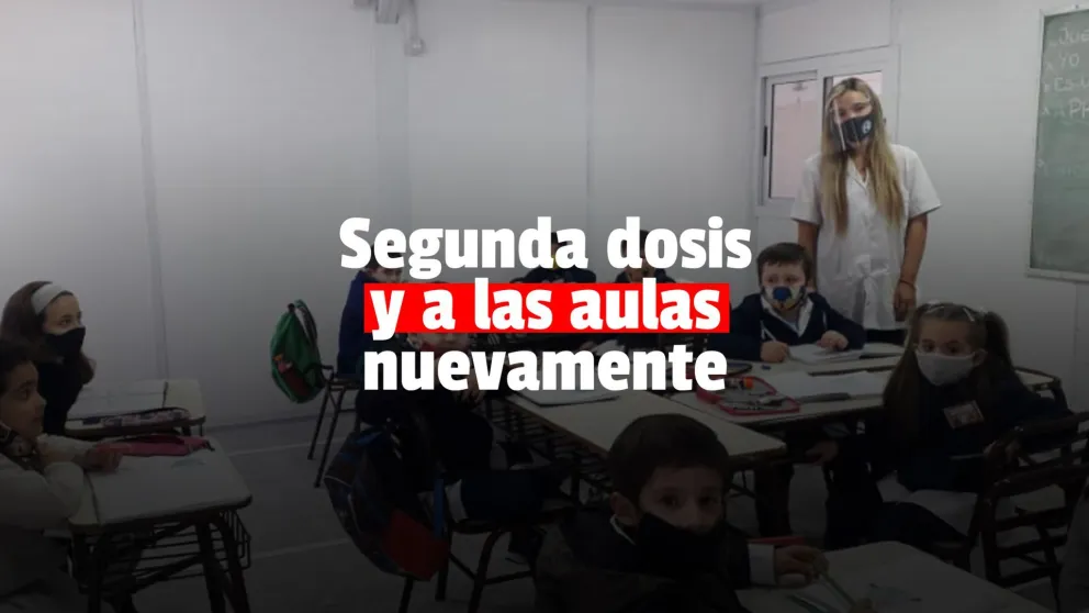 Las clases presenciales vuelven la semana del 7 de junio