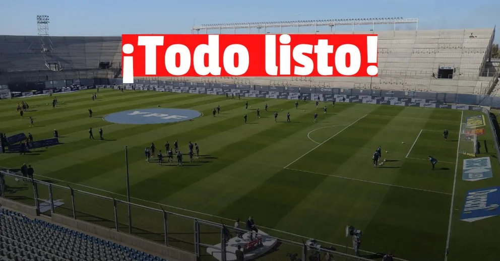 Así está el Bicentenario a minutos de que jueguen Boca y Racing
