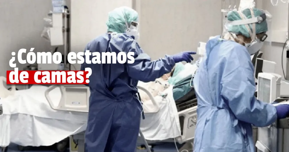 La ocupación de camas UTI es del 89,4% en San Juan