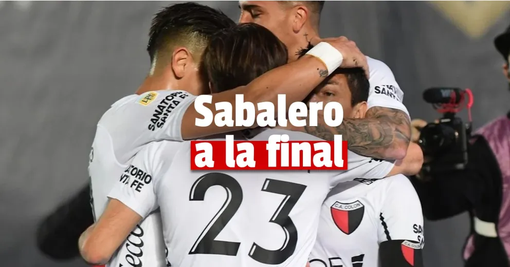 Colón venció 2-0 a Independiente y jugará ante Racing la final de la Copa de La Liga