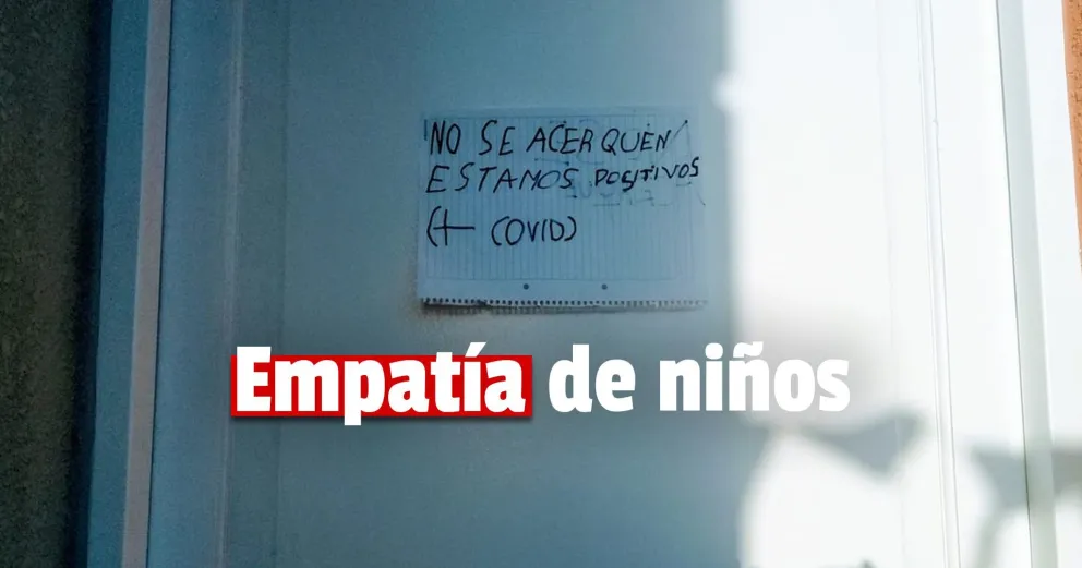 El conmovedor cartel de un niño sanjuanino para cuidar a sus amigos del coronavirus