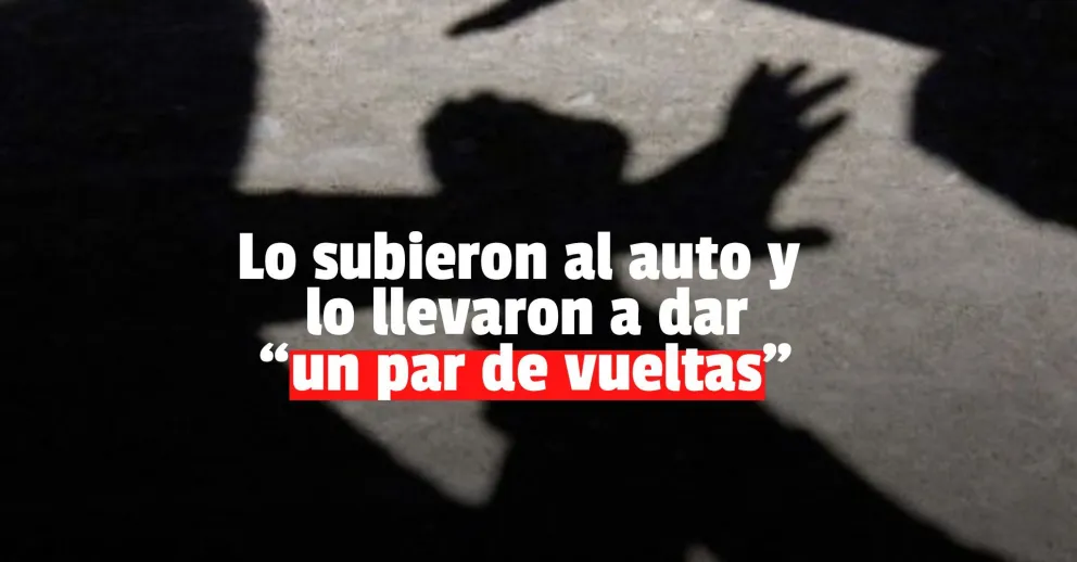 Un hombre fue víctima de un secuestro express en Albardón