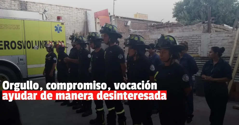 Día del Bombero Voluntario: vivir intensamente brindando ayuda