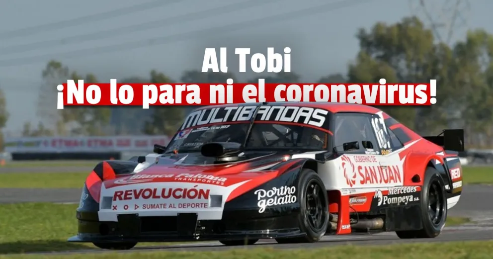 Tobías Martínez venció al COVID-19 y volvió a las pistas 