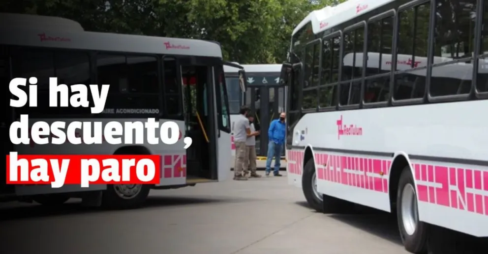 La UTA alertó sobre un nuevo paro si les descuentan los dos días no trabajados
