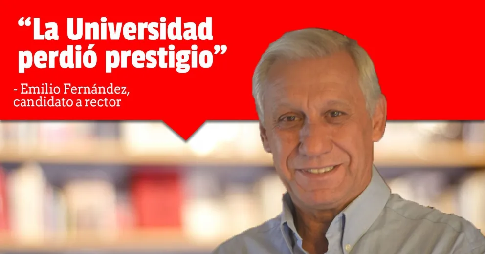 Elecciones en la UNSJ: conocé las propuestas del candidato a rector Emilio Fernández