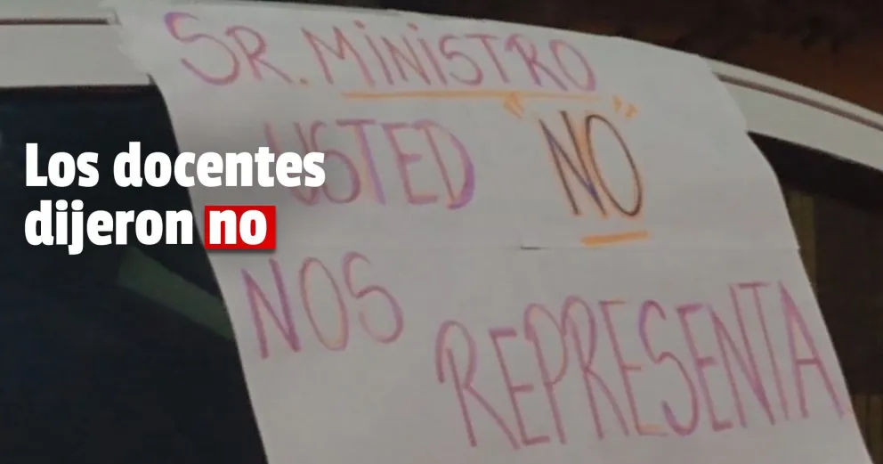 Docentes sanjuaninos realizaron una marcha en contra de la bimodalidad