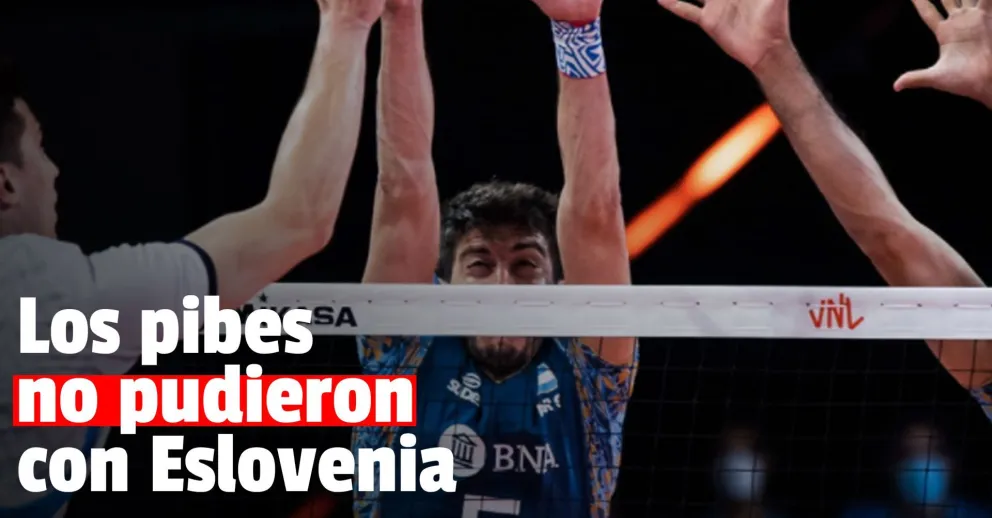 Argentina no pudo con Eslovenia en la Liga de las Naciones