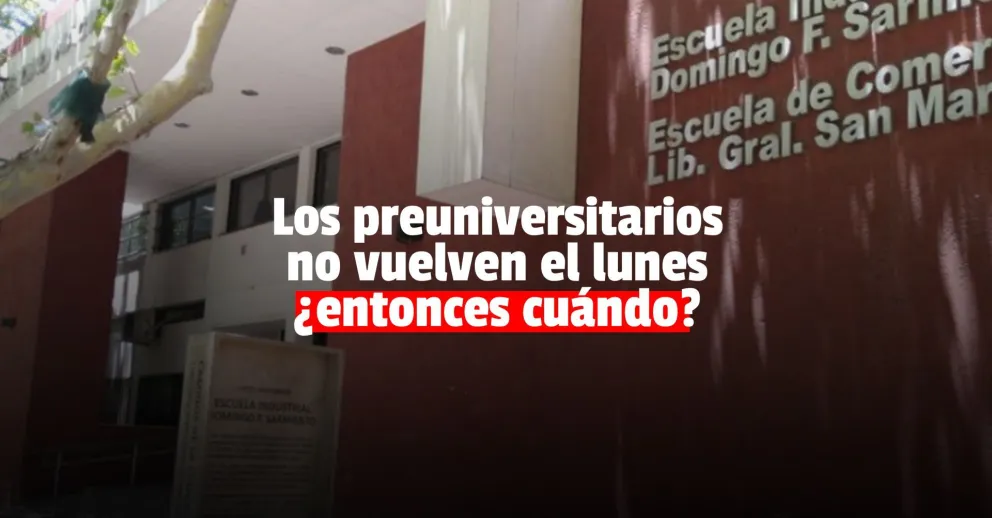 Los estudiantes de los preuniversitaros volverán a las aulas el 14 de junio