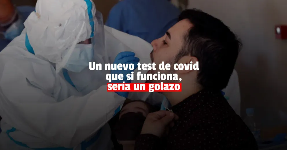 Implementarán un nuevo método de testeo de covid a través de la saliva