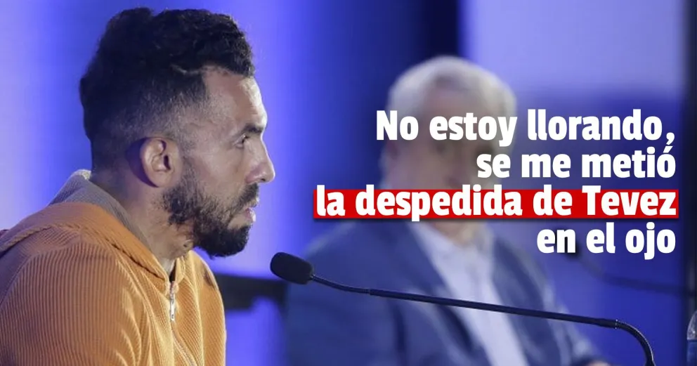 Carlos Tevez se va de Boca, entre lágrimas: "Mi sangre siempre será azul y amarilla"