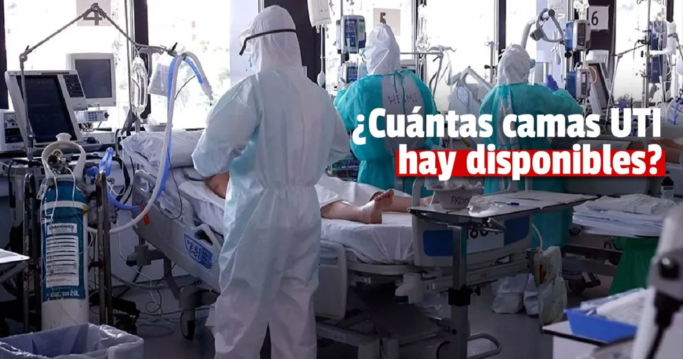 Hay un total de 28 camas UTI disponibles en la provincia