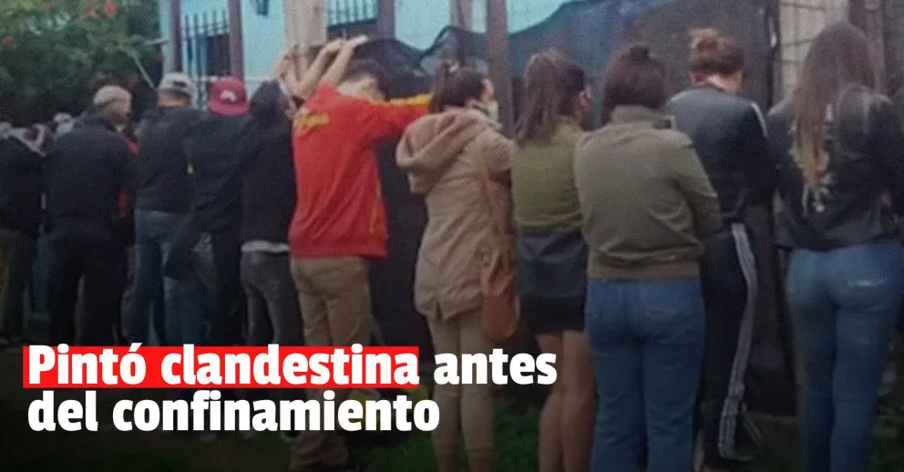 Festejaban el cumpleaños y llegó la policía: 42 personas en total
