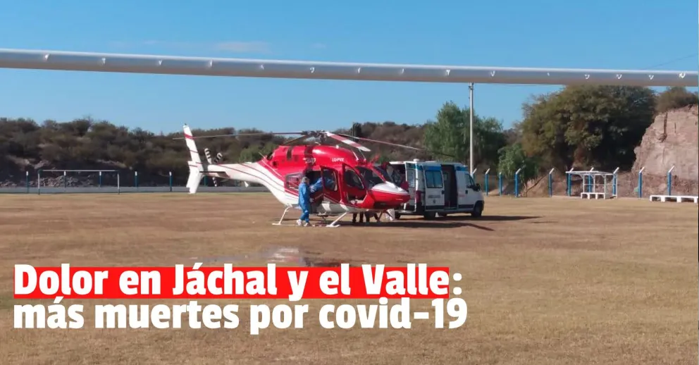 Dos muertes por covid-19 enlutaron a Jáchal y Valle Fértil