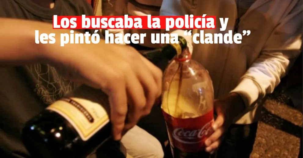 Tenían pedido de captura y los detuvieron tomando alcohol en la madrugada