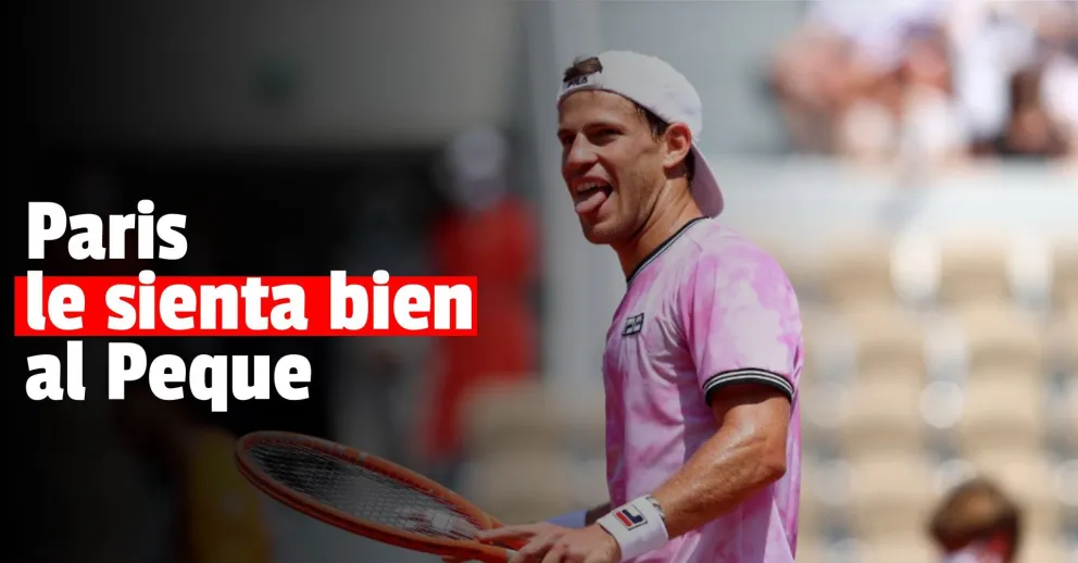 Diego Schwartzman avanzó a cuartos de final en Roland Garros