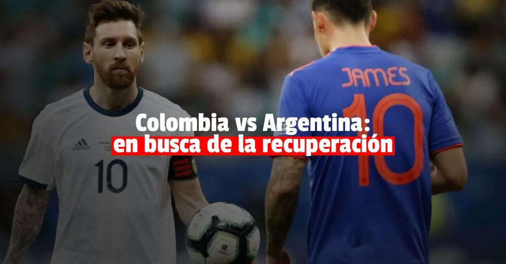 Colombia recibe a Argentina, con público en las tribunas