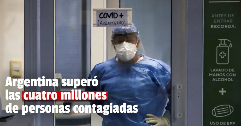 Se registraron 722 fallecimientos y 31.137 contagios en las últimas 24 horas