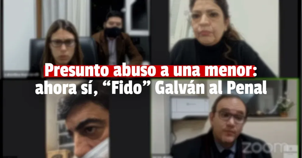 El juez rechazó el recurso de habeas corpus y "Fido" Galván fue trasladado al Penal