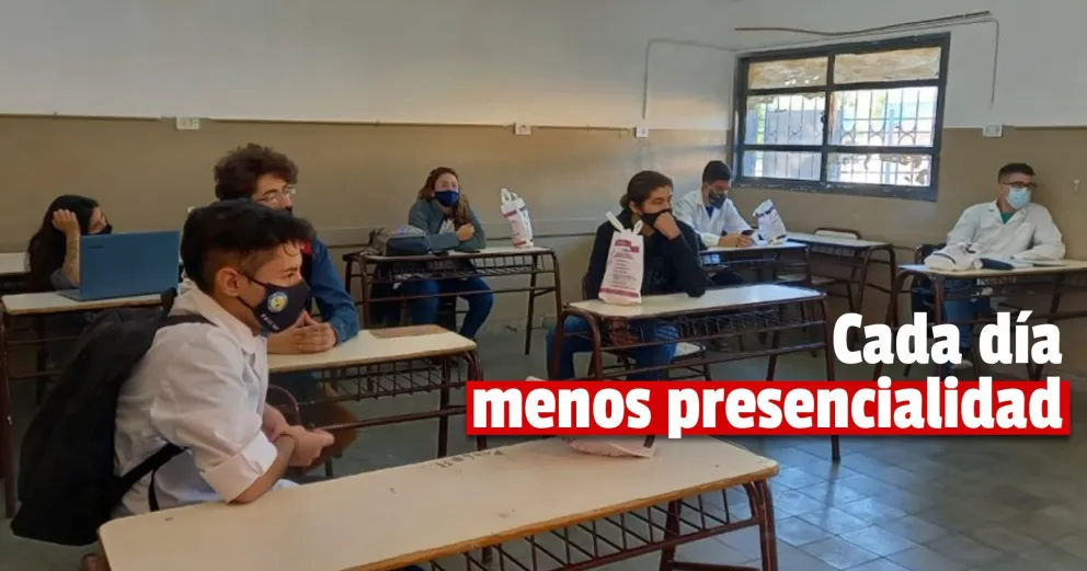 Estos son los resultados de la presencialidad en el turno mañana de este miércoles