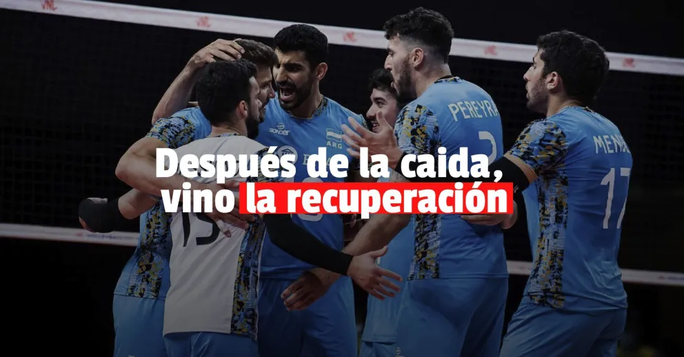VNL: Argentina se recuperó ante Australia y sumó una victoria