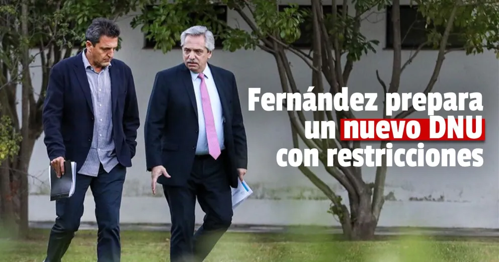No se logró debatir la “ley pandemia” y Alberto Fernández prepara un nuevo DNU con restricciones