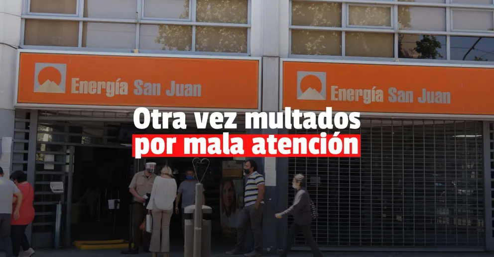 Multaron a Energía San Juan por no brindar buena atención telefónica