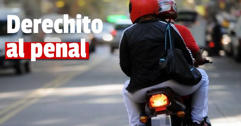 Prisión efectiva para dos motochorros reincidentes