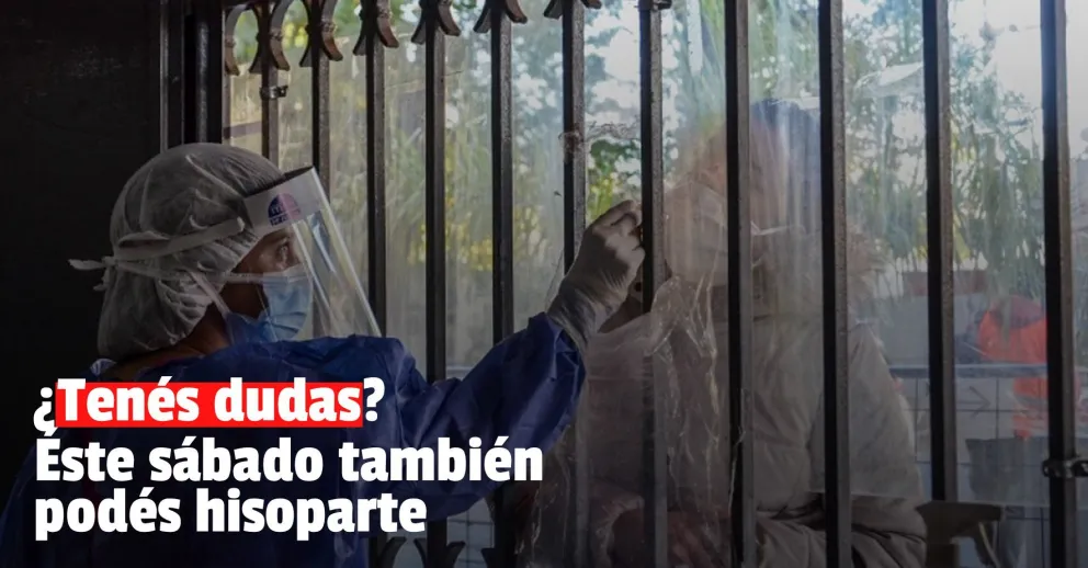 Desde Salud informaron que este sábado funcionará el centro de testeos de Covid