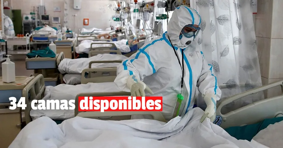 La ocupación de camas en terapia intensiva es del 85 %
