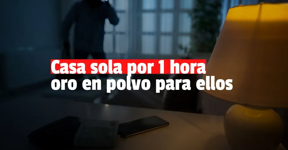 Rivadavia: se fue por una hora de su casa y le robaron la caja fuerte con una cifra millonaria