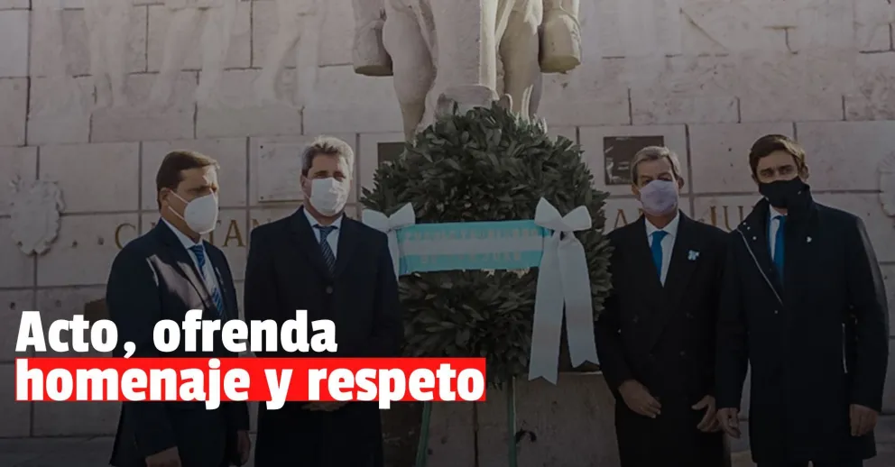 Con un emocionante homenaje, se conmemoró el aniversario 459 de la Fundación de San Juan
