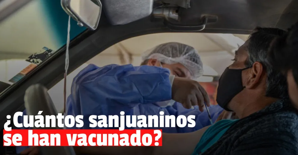 Plan de Vacunación en San Juan: desde que comenzó la vacunación se han aplicado casi 264.000 dosis en total