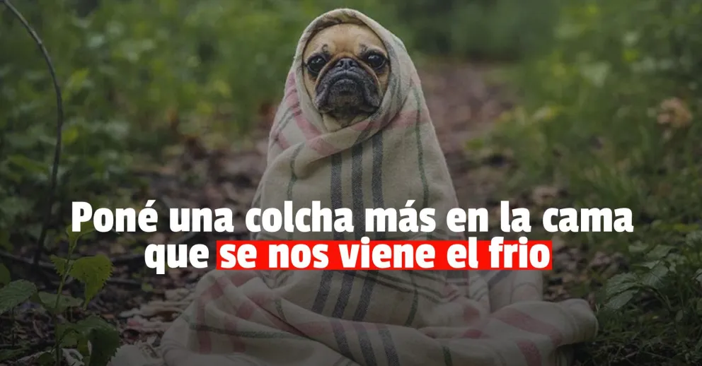 Alertan por la llegada de un frente frio
