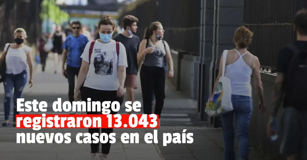 Leve descenso en la cantidad de contagios