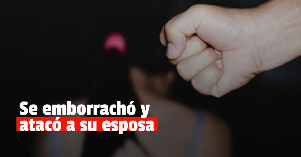 Llegó borracho a su casa, golpeó a su esposa y terminó aislado por coronavirus