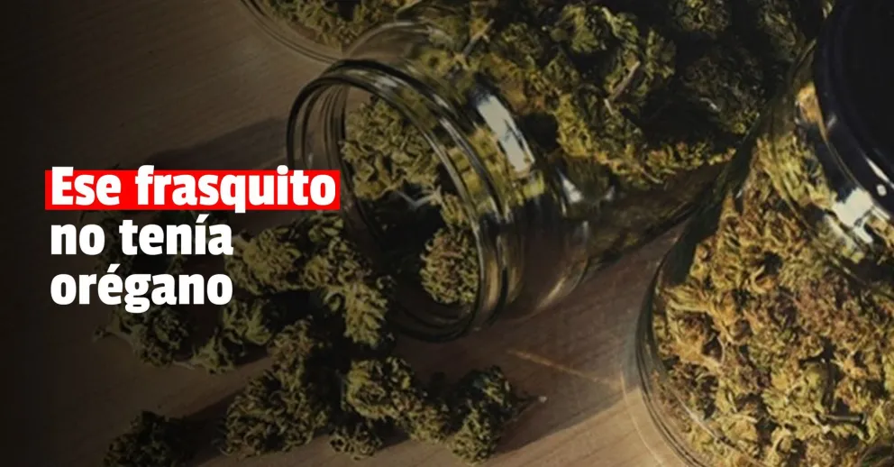 Deambulaba por el barrio en moto y con un frasco con droga