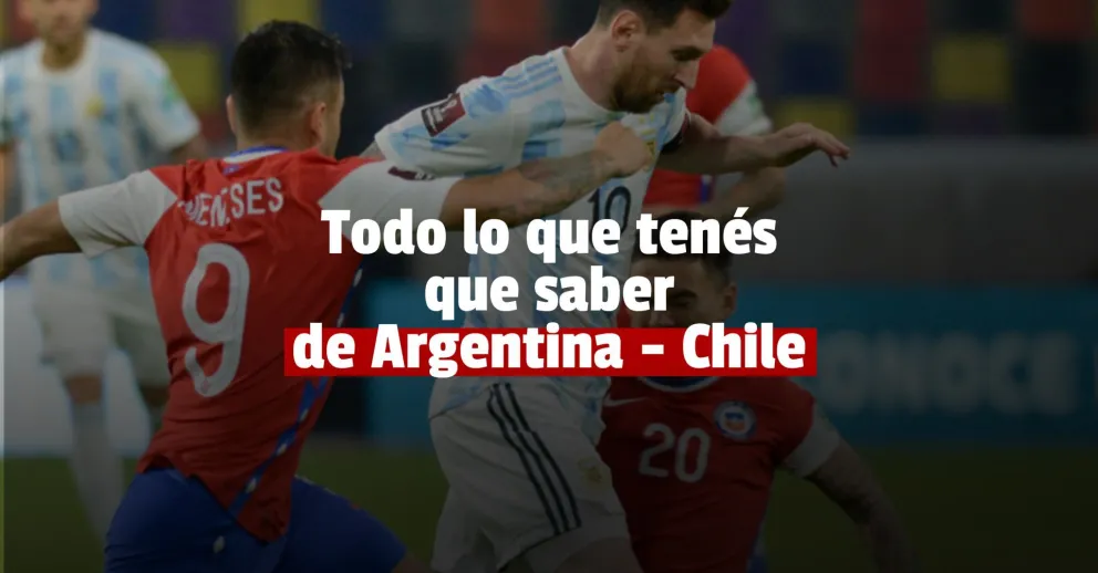Argentina debuta frente a Chile, con ganas de torcer el destino