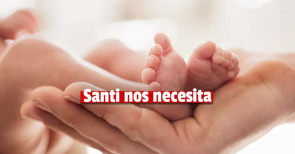 Realizan una rifa solidaria a beneficio de Santi Luna el bebé que necesita ser operado en Buenos Aires