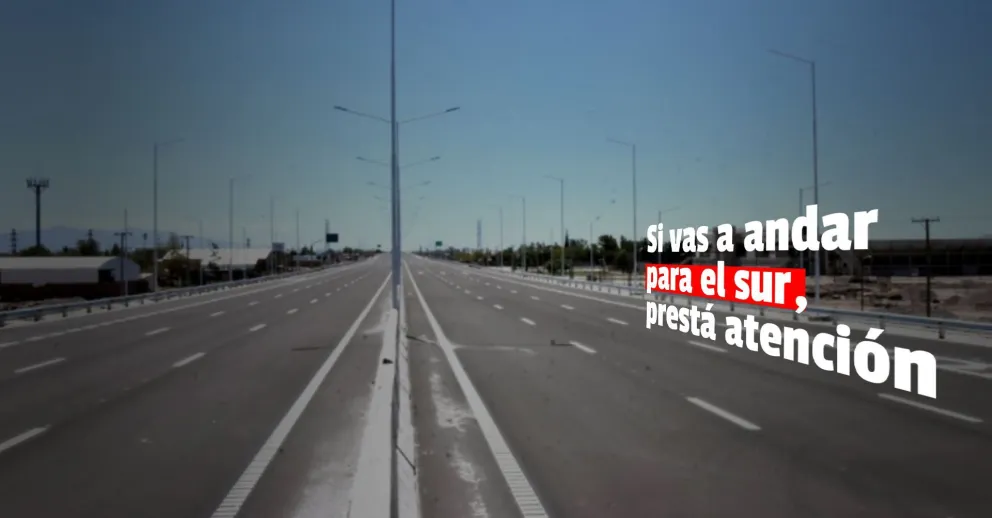 Por limpieza, un tramo de la Ruta 40 sur estará con tránsito reducido