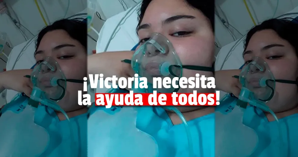 Vicky padece Covid-19 y le detectaron un hongo: necesita un caro medicamento para su tratamiento