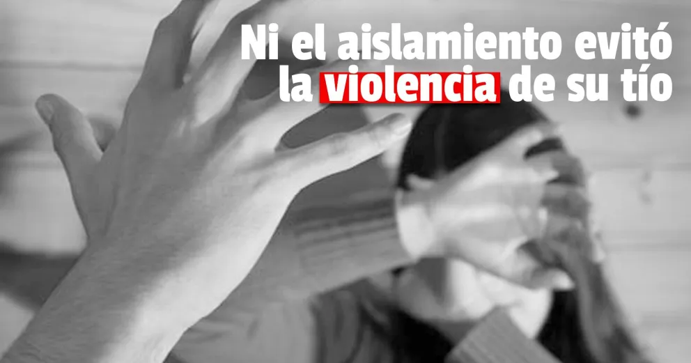 Agredió a su sobrina con coronavirus y lo detuvieron