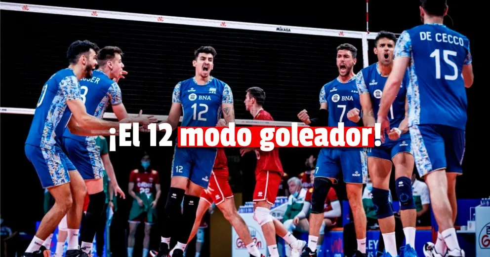 Argentina ganó 3 a 1 frente a Bulgaria, con gran actuación de Bruno Lima