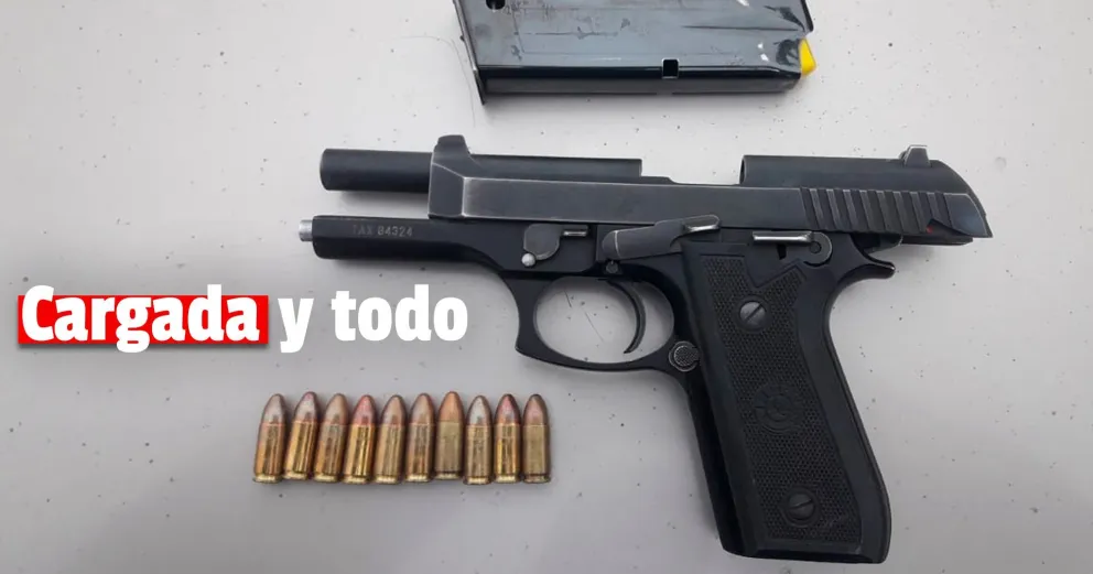 Caucete: detienen a un hombre en la vía pública por estar armado