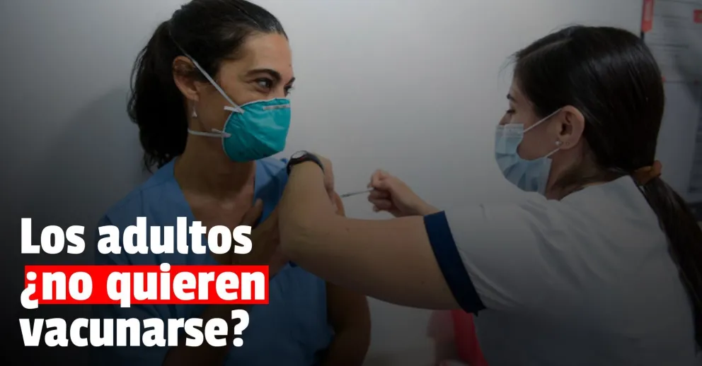 Sólo el 35% del grupo de personas de 50 a 59 años se inscribió para vacunarse